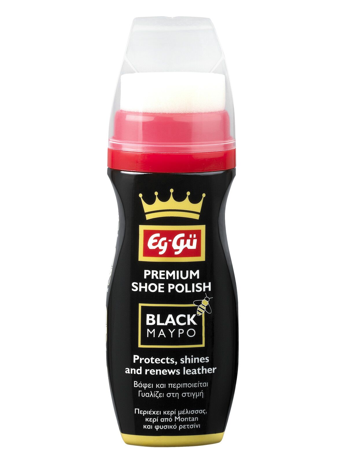 Eg-Gu Βερνίκι Παπουτσιών Μαύρο 75ml